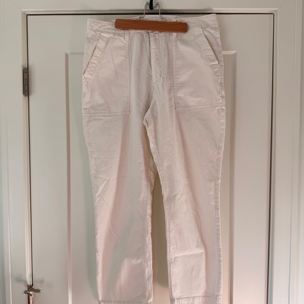 Old Navy Light Cream Color Pants Size 12